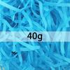 40g Paper Filament Raffia Grass Packaging Filling Material Candy Gift Box Wrapping Decor for Wedding Birthday Festival Party XJM