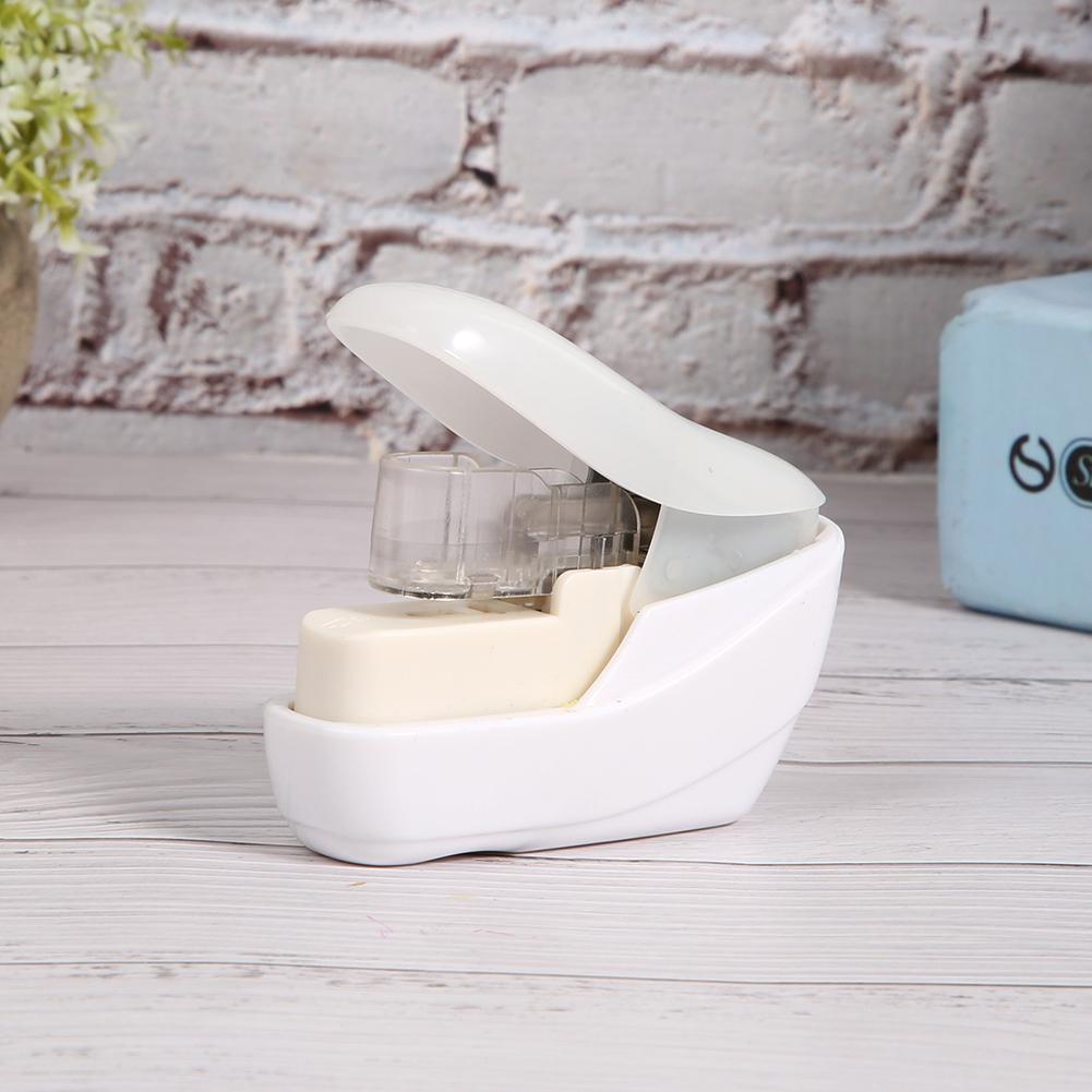 Степлер без скоб, экономящий труд, степлер без иглы, офисный аксессуар для школы