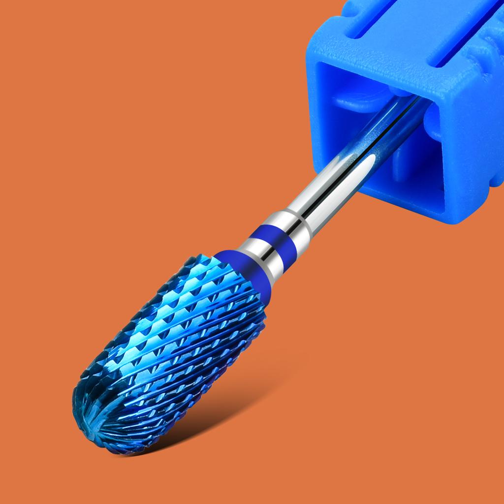 Твердосплавные вольфрамовые насадки для ногтей, фрезы, электрические сверла для ногтей, инструменты для очистки кутикулы для педикюра, маникюрные буферы, дрель