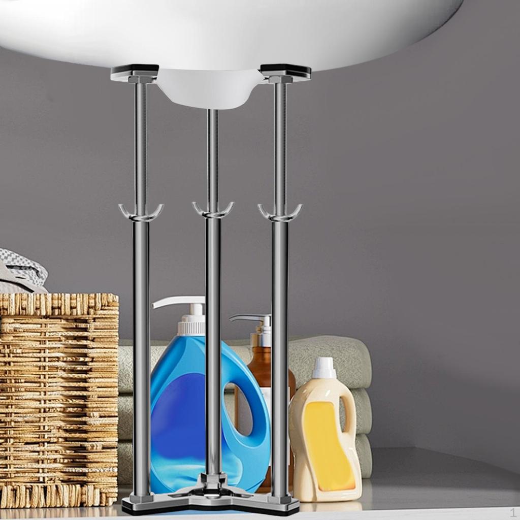 Кронштейн для мойки под столешницу Прочный Большая несущая способность Раздвижной Регулируемая высота для дома