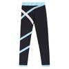 Kids Girls Sportswear Colorblock Leggings Stretchy  Pants for Skating Gymnastic Yoga Workout Fitness