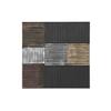 Wall Decoration - Glamour - MDF - Black and Gold - 91 X 3 X 91 Cm - Modern Design