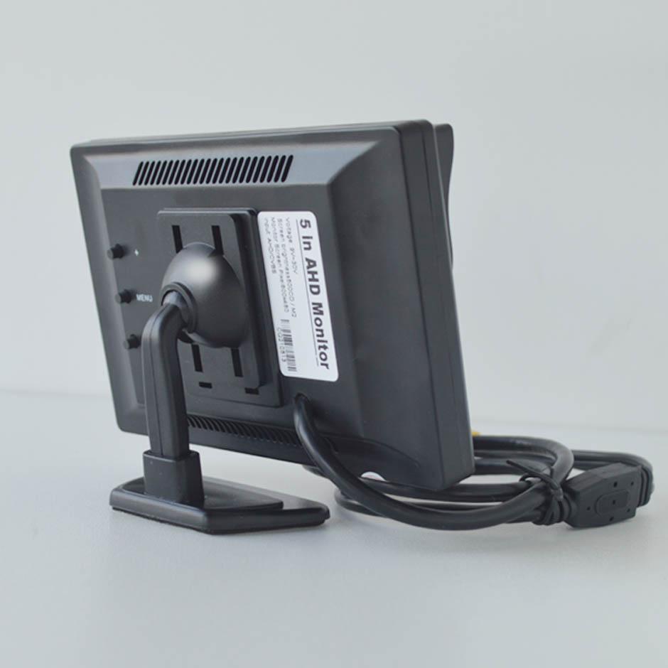 5 In Screen AHD/CVBS IPS Car Monitor LCD HD Display For Vehicle 1080P/720P Backup Reverse Camera CCTV Home Security Surveillance