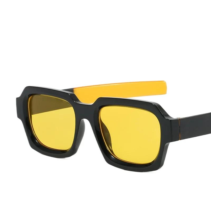 Новая Мода Маленькие Квадратные Солнцезащитные Очки Новые Женские Роскошные Ретро Оттенки UV400 Мужские Тренд Солнцезащитные Очки