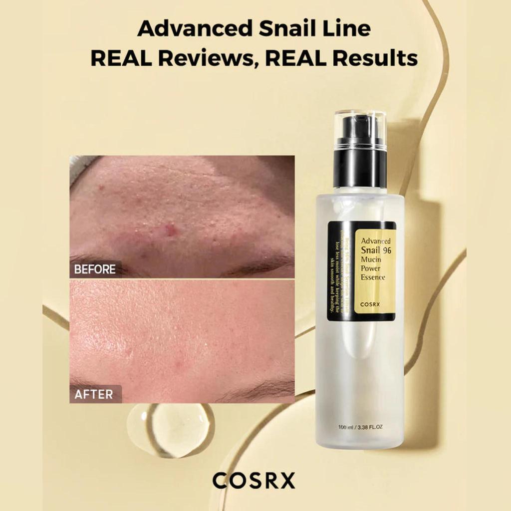 COSRX Advanced Snail 96 Mucin Power Essence 100 мл+Advanced Snail 92 All in one Cream 100 г
