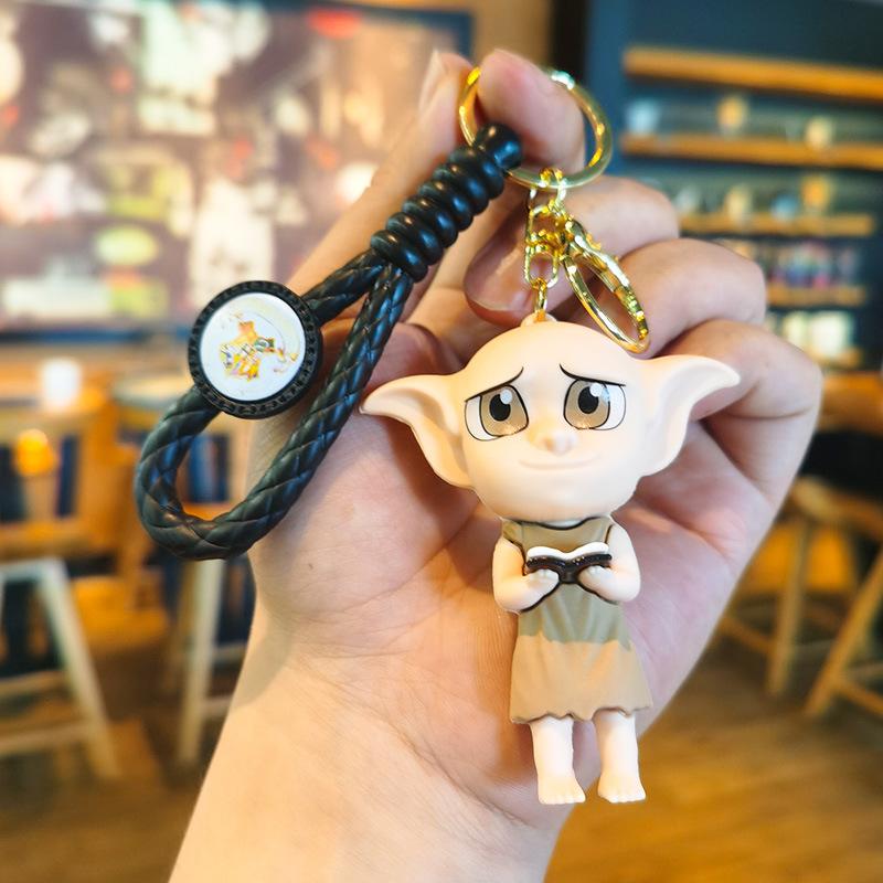 Cute Cartoon Magician-Style Doll—A Stylish, Exquisite Bag Charm, Keychain, And Accessory Gift, Perfect For Couples' Car Keys.