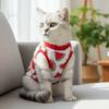 Fruit Printed Cat Recovery Clothing High Elasticity Breathable Cat Sterilization Suit Comfortable Soft Cat Jumpsuit Pet Care