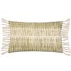 Yard Sono Ink Fringed Abstract Cushion Cover