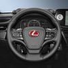 lexus Автомобильные наклейки Декоративная наклейка на руль из углеродного волокна Для RX330 IS250 Ct200h ES300h RX350 IS300h NX300h RX400h UX250h