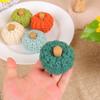 5PCS Knitted Pumpkin Decoration DIY Handmade Woven Colorful Pumpkin Party Decoration Props Home Atmosphere Mini Ornaments