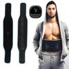 EMS Muscle Stimulator Abs Abdominal Trainer Toning Belt USB Recharge Body Belly Weight Loss Home Gym Fitness Equiment Unisex