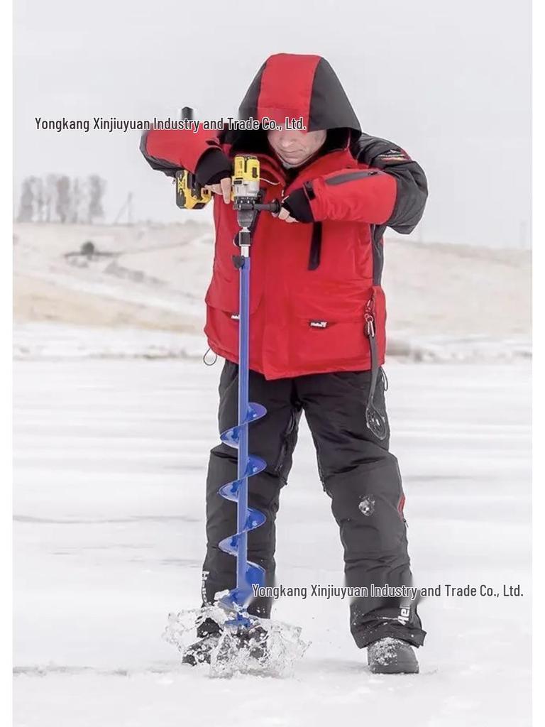 Аксессуары для ледобура: Адаптер для шестигранной дрели с рукояткой и головкой для преобразования ручной дрели, 20 мм