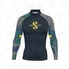 Mens Lightweight Quick-Dry Rash Guard UV Protection Swimwear Surfing Diving Beach Water Sports Summer