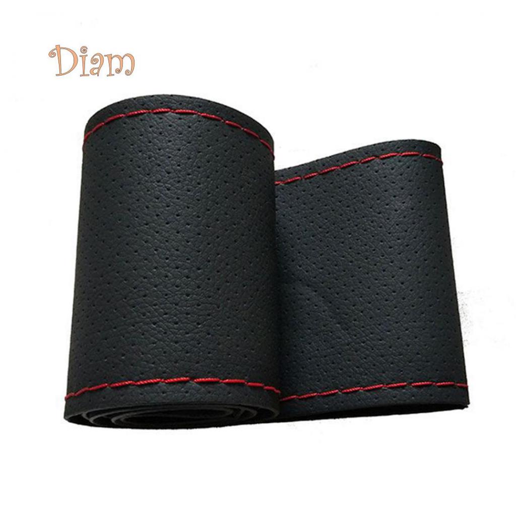 Оплётка руля автомобиля, из искусственной кожи. На диаметр 37-38 см