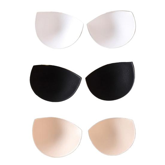 3 Pairs Bra Mat Sweat-proof Anti-slip Invisible Thin Breathable Thickened Breast Support Nipple Covers Strapless Bra Women Breast Petals