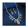 Diamond Necklace Set Cold Wind Collarbone Chain Dinner Dress Full Of Diamonds Accessories Tassels