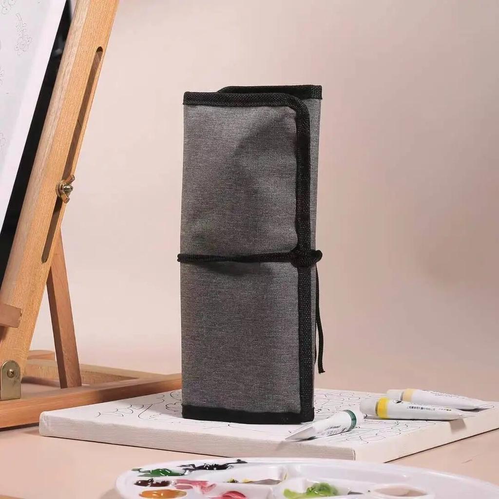 24 Piece High-quality Nylon Hair Birch Short Rod Artist Paint Brush Set Applicable To Watercolor and Acrylic Painting Art Supply