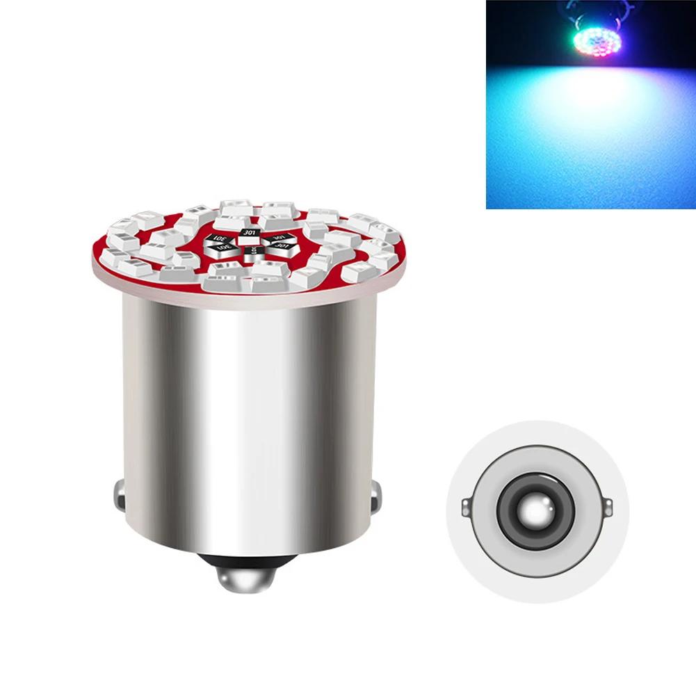 1157 BAY15D P21 Светодиодная лампа стоп-сигнала 5 Вт 1156 BA15S P21W Лампы 30 SMD Указатель поворота Посадка Автомобильный стоп-сигнал Задний фонарь Автомобильный свет ДХО