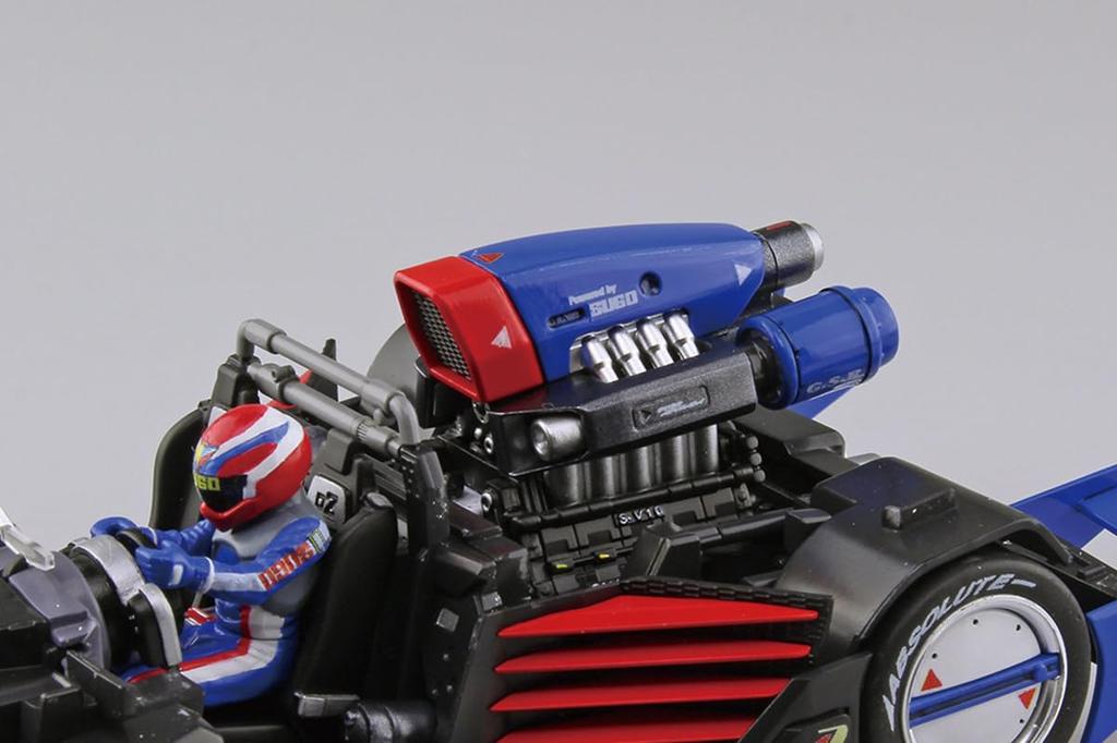 Aoshima Bunka Kyozai Cyber Formula Asurada Пластиковая модель (АОСИМА) 1/24 G.S.X