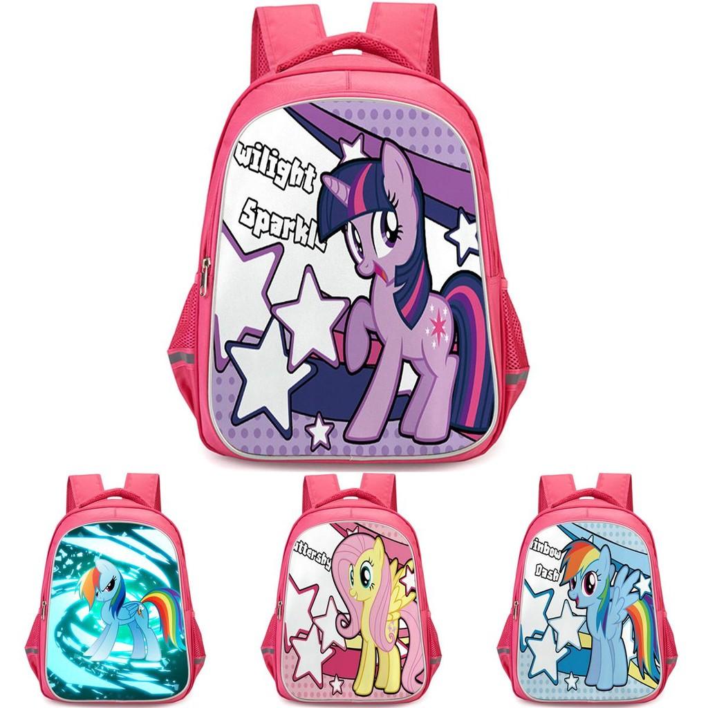 Очаровательный школьный рюкзак My Little Pony для девочек с милым мультяшным дизайном