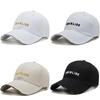 Letter Embroidery Guanlide Baseball Cap Outdoor Adjustable Sun Hat Protection