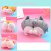 Adorable Corgi Butt Plush Keychain Soft Pp Cotton Animal Toy Key Ring Cute