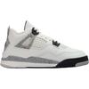 Air Jordan 4 Retro OG PS White Cement 2025 Детские кроссовки Summit-White Fire-Red Tech-Grey IB4388-100
