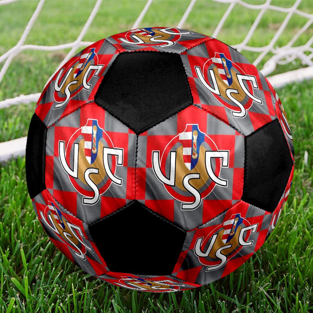 US Cremonese Indoor Soccer Ball Colorful Machine Stitched PVC Size 5 Team Training Competition Ready Durable High-Bounce Cool Sports Gift