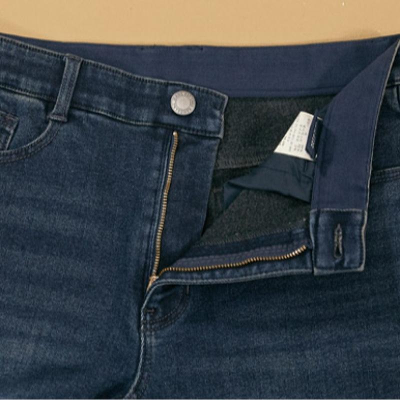 Bang Bang Men S Double bruShed Regular Fit Stretch Denim jeanS Navy