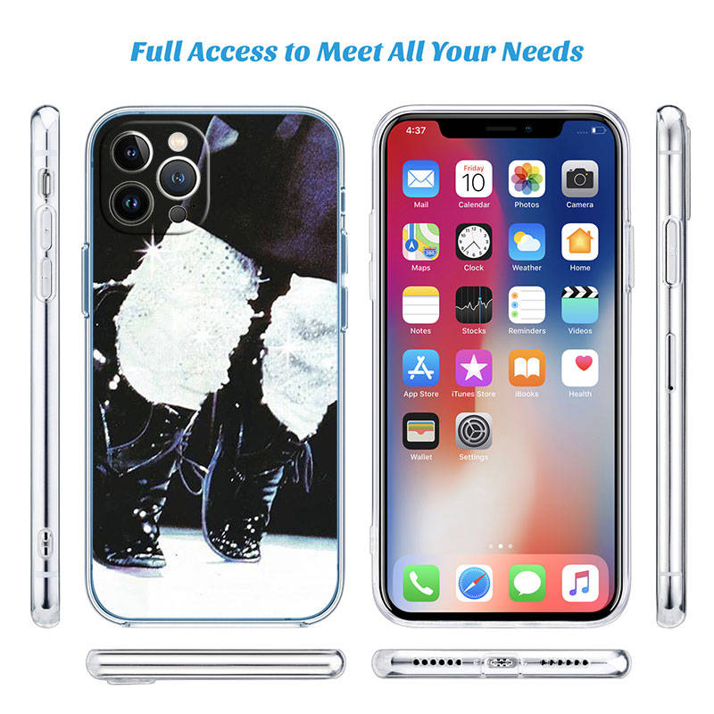 IR18 Michael Jackson Case for Motorola E22S E7 G6 G7 G8 G9 Plus Power Play G10 G20 G04 E30 E40 E22 E20 E13 E15 G22 G23 G05 G75 G35 G55