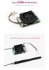 Низкошумный вентилятор охлаждения с радиатором-наклейкой для Raspberry Pi CM4