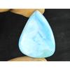 23X30X6MM Natural Blue Larimar Pear Shape Cabochon Loose Gemstone 39Cts. LR-53