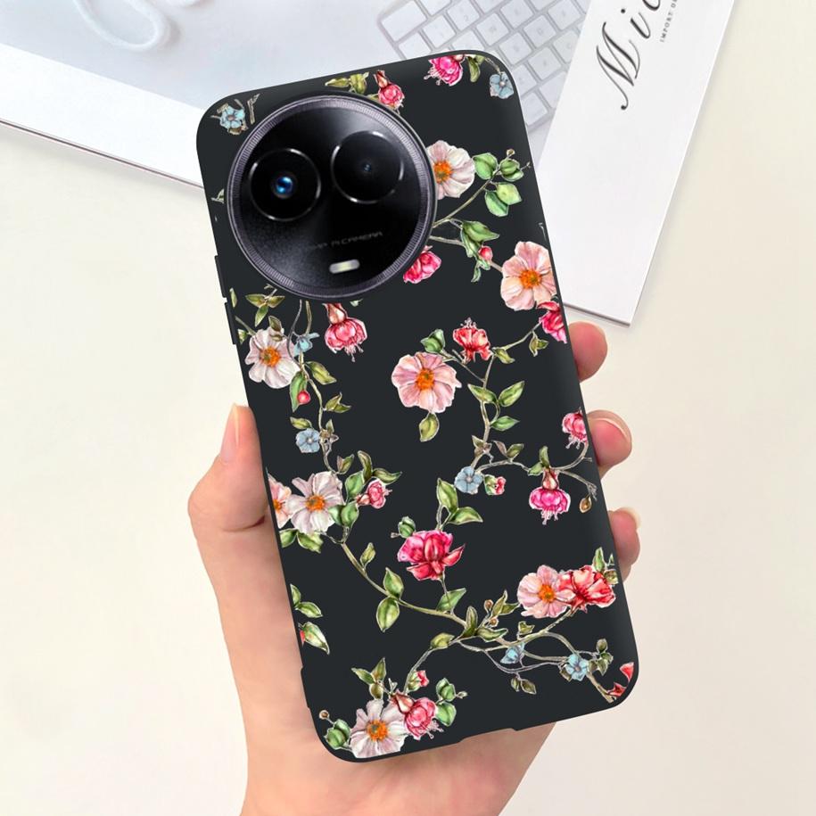 Ударопрочный Чехол Для Realme 11 5G / Realme 11X Чехол На Телефон Модный Девушки Мягкий Силикон Funda Для Realme11 11 X 2023 RMX3785 Coque