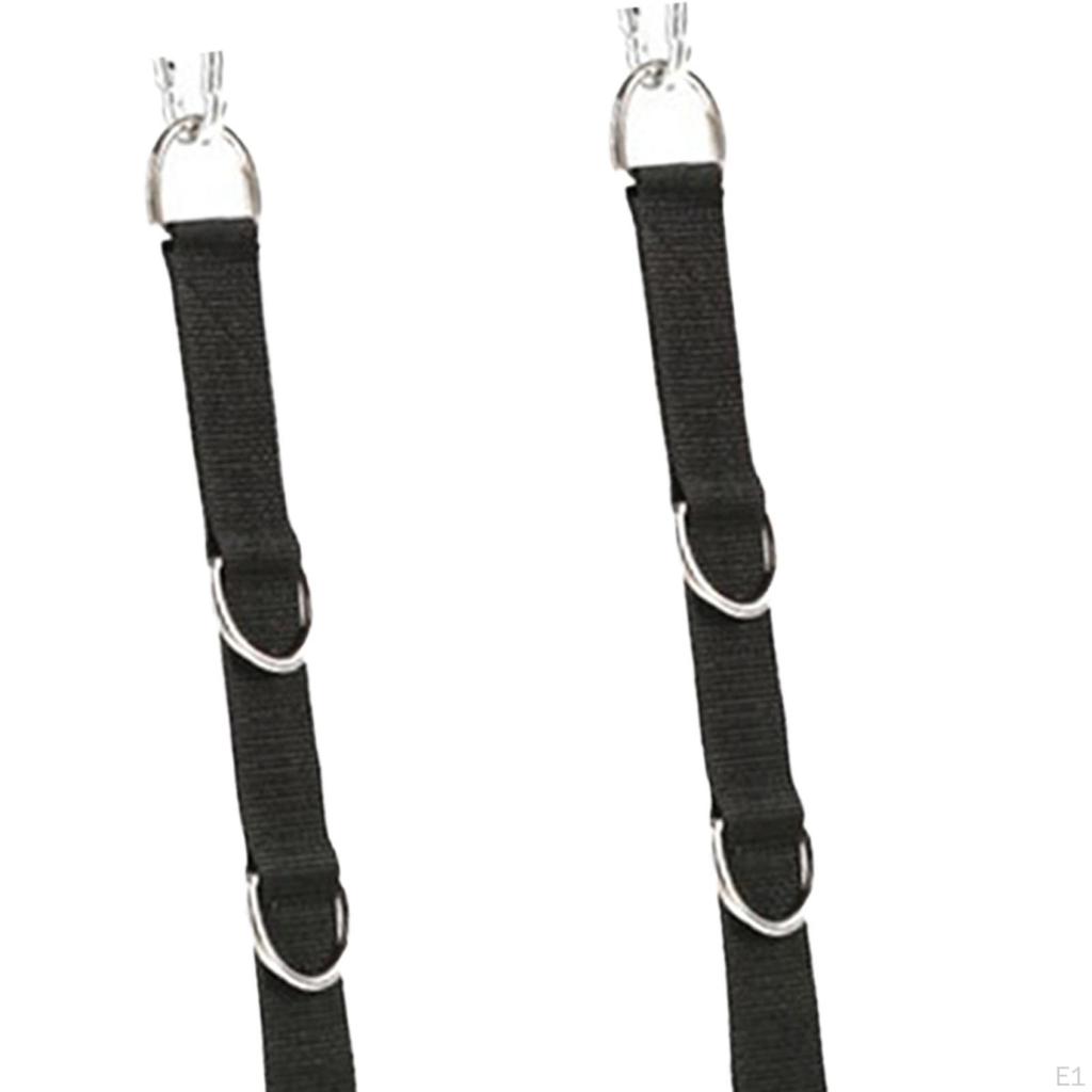 Cable Machine Handles Exercise Tricep Bicep Strap Resistance Band for Crunches Yoga