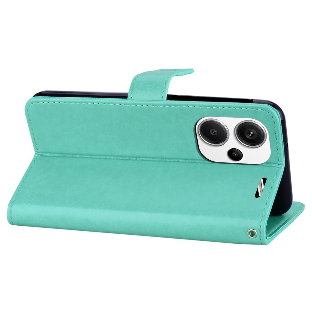 Для Xiaomi Redmi Note 13 Pro+ 5G Чехол-кошелек Кожаный чехол Декор со стразами