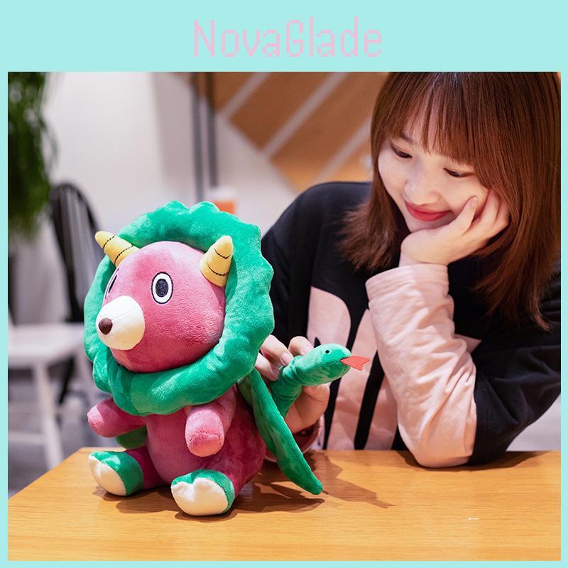 Soft And Cuddly Anime Chimera Lion Plush Toy Premium Short Plush Stuffed Animal