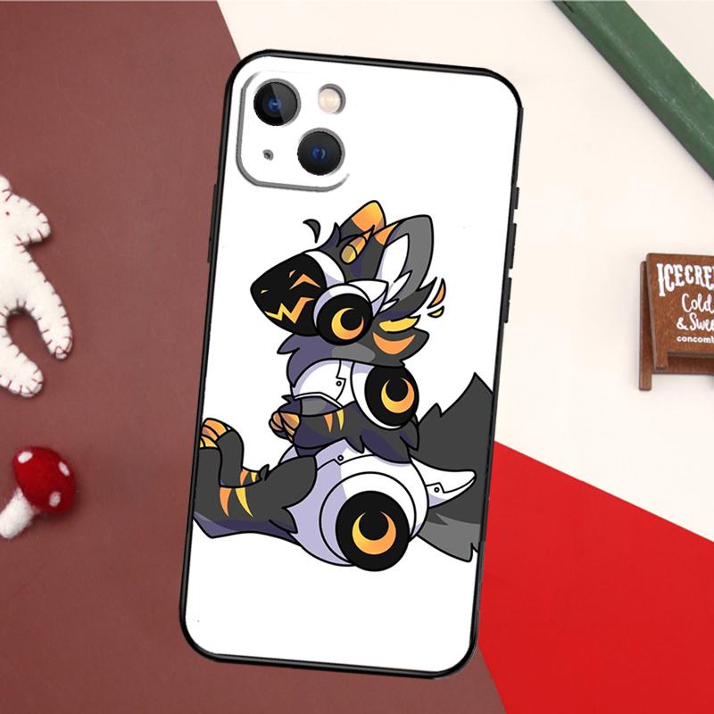 Игровой чехол для телефона Protogen для iPhone 16 15 11 12 13 14 Pro Max X XR XS Max 6 14 Plus Мягкий чехол