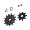 13 Tooth Chain Sprocket Set 420 Gear Motor Sprocket Kit  for MY1016Z/MY1018