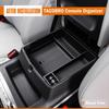 TACORBO Center Console Organizer Compatible With Kia Carnival 2026 2025 2024   Accessories Ert Tray, KA4 MPV Armrest Secondary Storage Box, Black