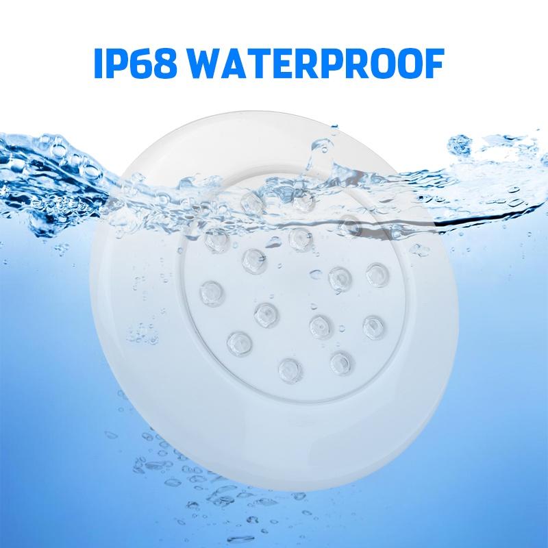 7 Вт IP68 Водонепроницаемый 15 светодиодов RGB Многоцветный Погружной Светодиодный Подводный Ночной Свет для Аквариума Пруда Бассейна Свадебной Вечеринки