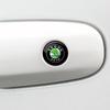 NADH5 Valve Stems & Caps Car Door Lock Keyhole Anti-blocking Protection Stickers For Skoda YETI Octavia SUPERB