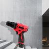Electric Drill Rechargeable Cordless Wireless Impact Screwdriver Power Tool for Home