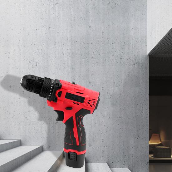 Электрическая дрель аккумуляторная беспроводная ударная отвертка электроинструмент для дома