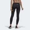 Adidas Леггинсы Train Tight Solid Logo Fitness Leggings Women Leggings Black DW9578
