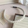 Thin Polka Dot Headband Non-Slip Temperament Hair Band Fashion Wide Headband  Fashion Accessory