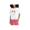 Nike Спортивная хлопковая мягкая удобная свободная футболка с коротким рукавом мужская белая FZ5538100