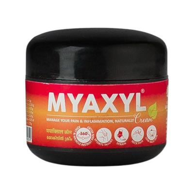Аюрведический крем Myaxyl для снятия боли 20 г Удобная для путешествий упаковка для комфорта мышц, суставов и спины
