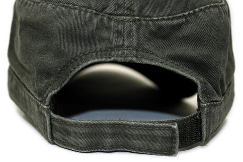 Otto Military Style Work Cap H0791 Olive (Dark Green)