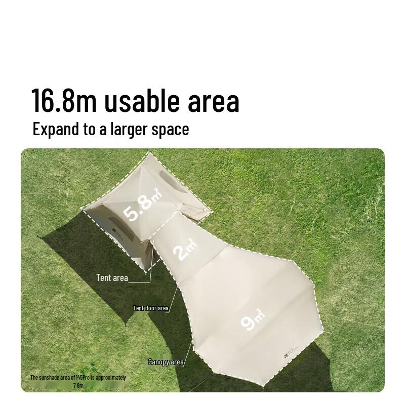 MOBIGARDEN Zero Motion 165 Blackout Inflatable Camping Tent