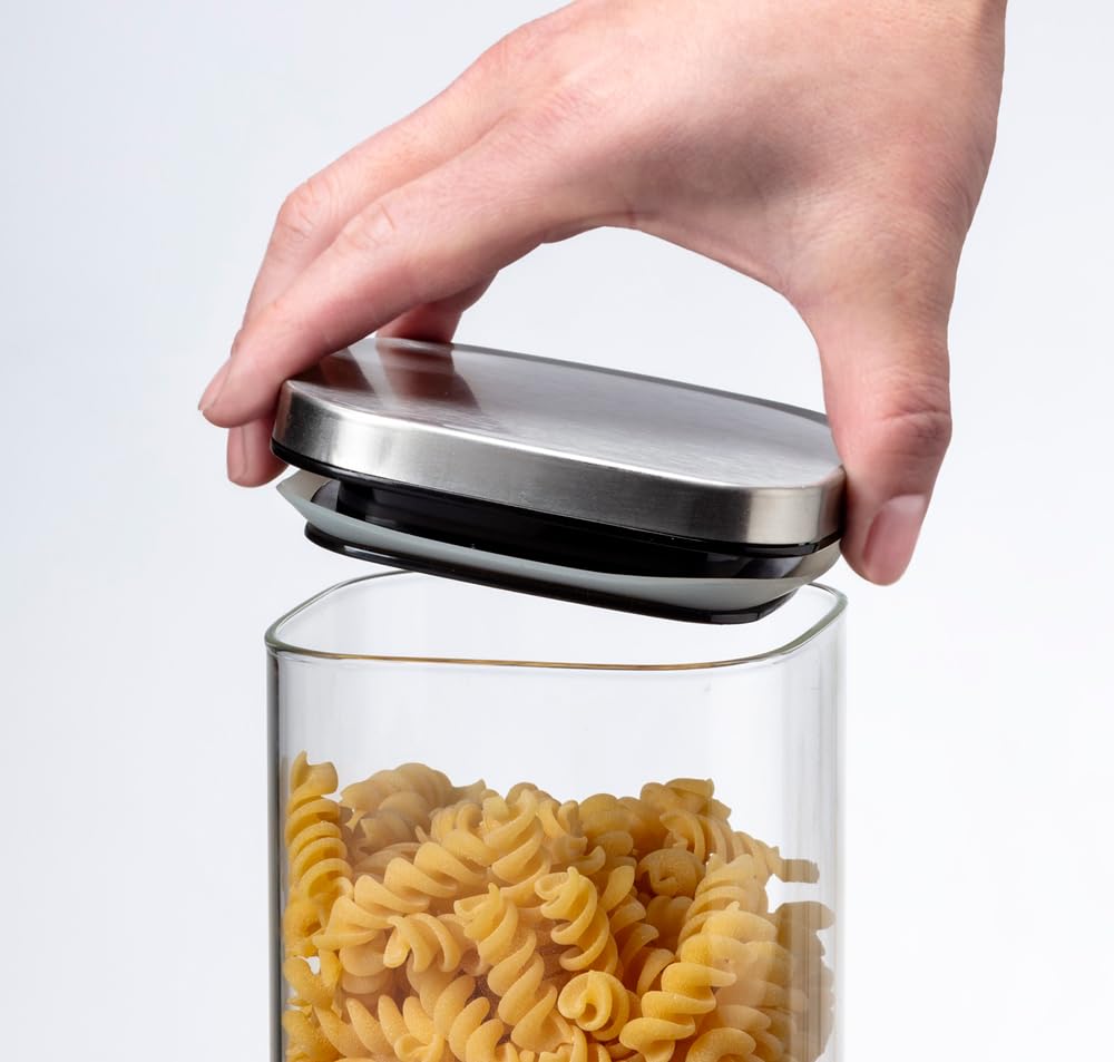 Ishigaki Delish Life Стеклянный контейнер для хранения квадратный 4573 Жаростойкий контейнер, Банка, 800 мл,